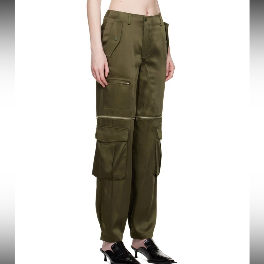 NWT Drae Khaki Aviator Trousers - Picture 4 of 9